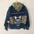ジャックアンドジョーンズ JACK&JONES カモ柄デザインデニムジャケット メンズ import:L